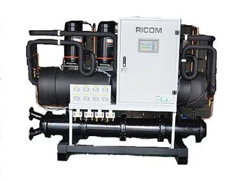 210KW 60RT Penyejuk Tatal yang disejukkan dengan air